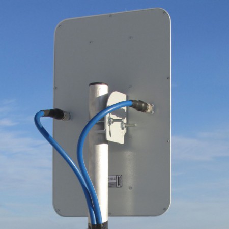 Антенна WiFi AX-2418P MIMO (Панельная, 2 х 18 дБ) фото 7